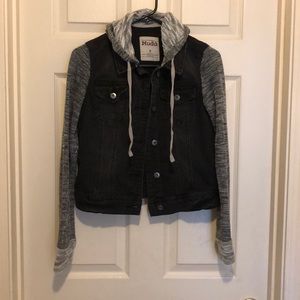 Hooded Denim Jacket